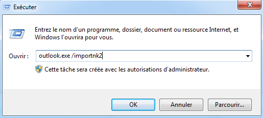 comment ouvrir nk2