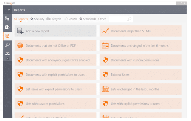 Rapport de migration SharePoint Online Office 365 ou SharePoint 2016