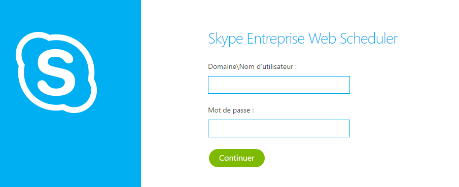 agenda skype entreprise