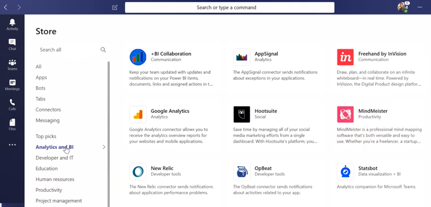 Applications Microsoft Teams Office 365 Entreprise