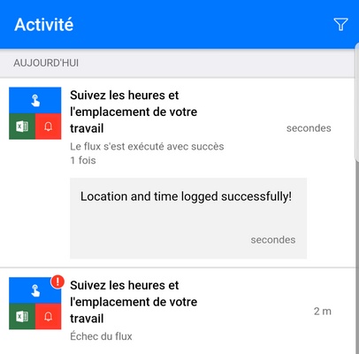 activité office 365
