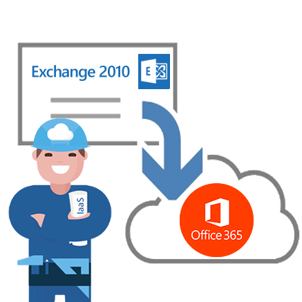 Migration hybride Exchange 2010 vers Office 365 Exchange Online