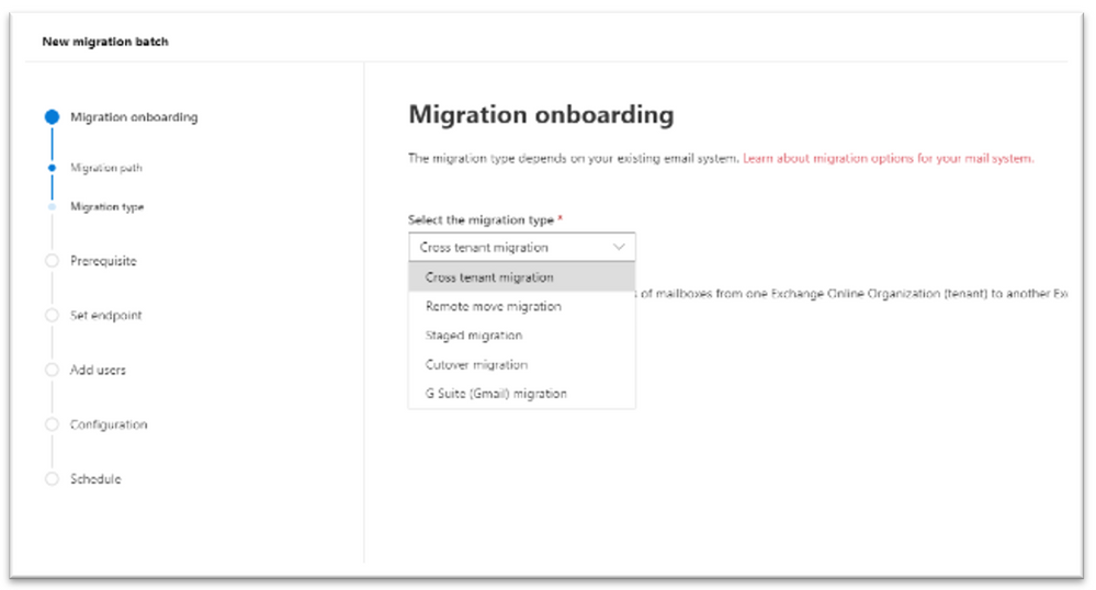 Migration cross tenant Exchange Admin Ignite 2020