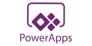 Logo Microsoft powerApps Office 365