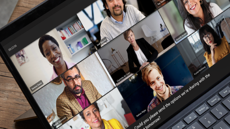 Application de visioconférence Microsoft Teams avec Office 365 et Exchange Online