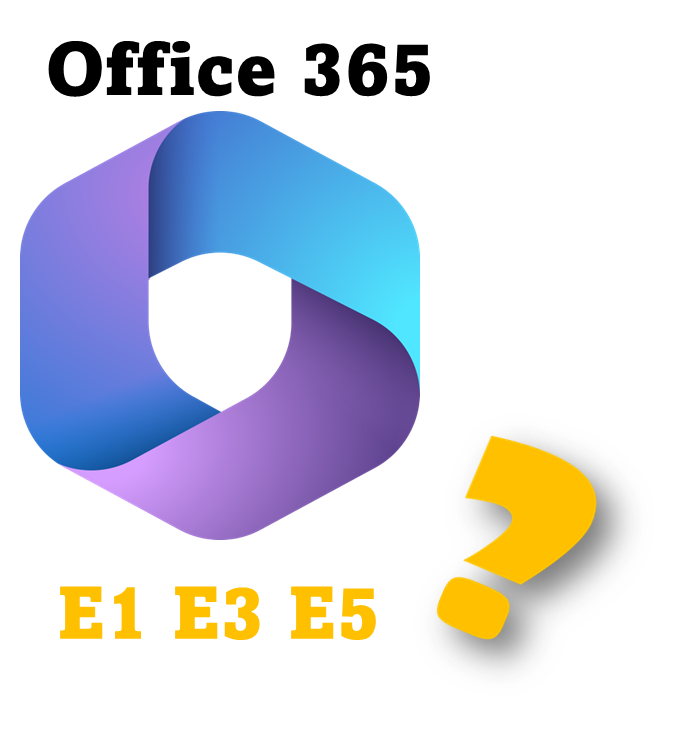 Comparatif Office E1 E3 E5