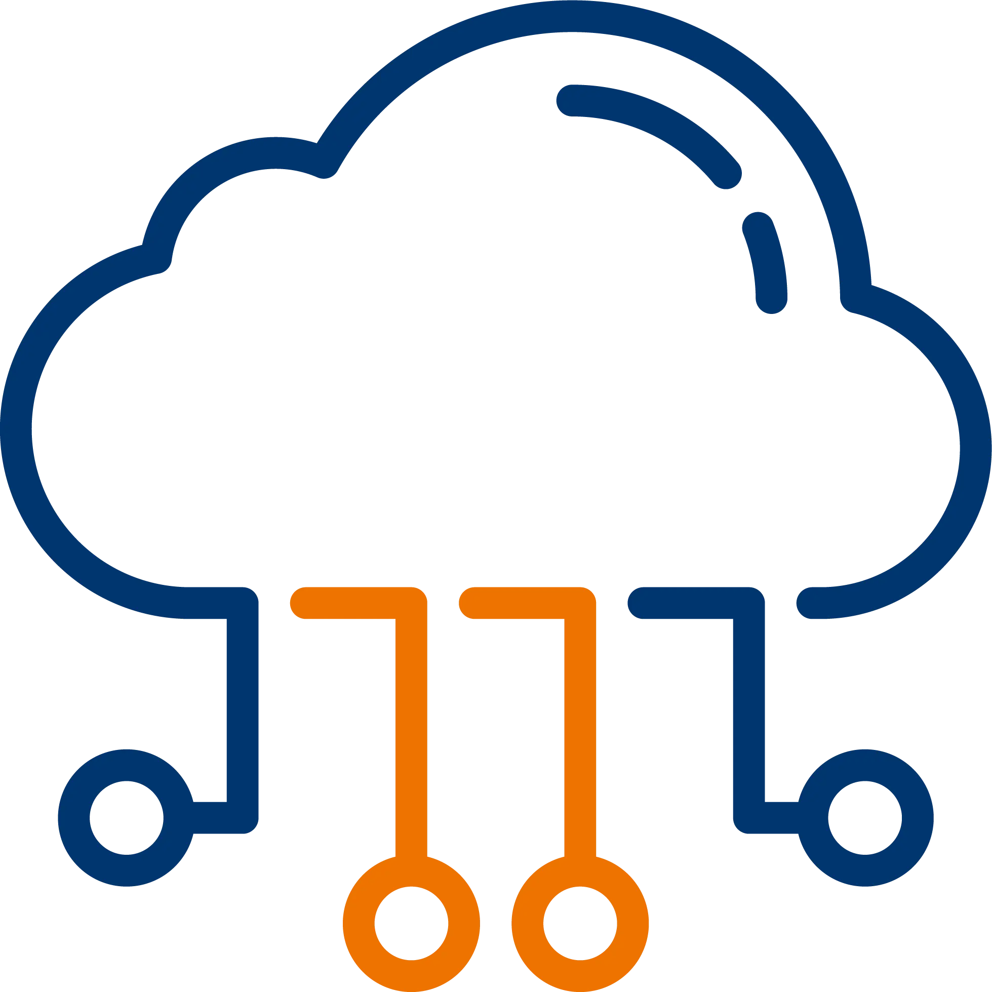 Expert cloud icone