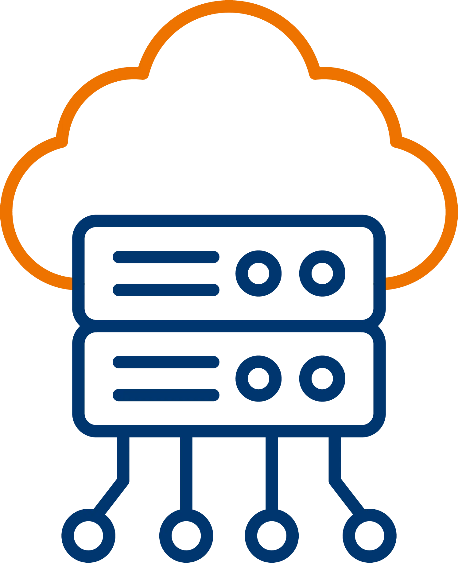 Expert cloud icone